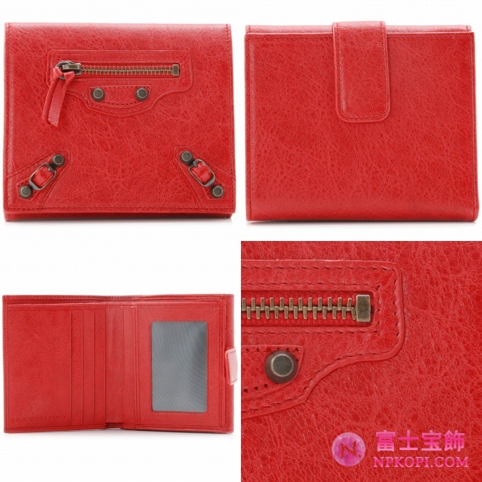 BALENCIAGA/バレンシアガ 2012年春夏CLASSIC WINDOW 2つ折り財布 278738 D94OT 6411 